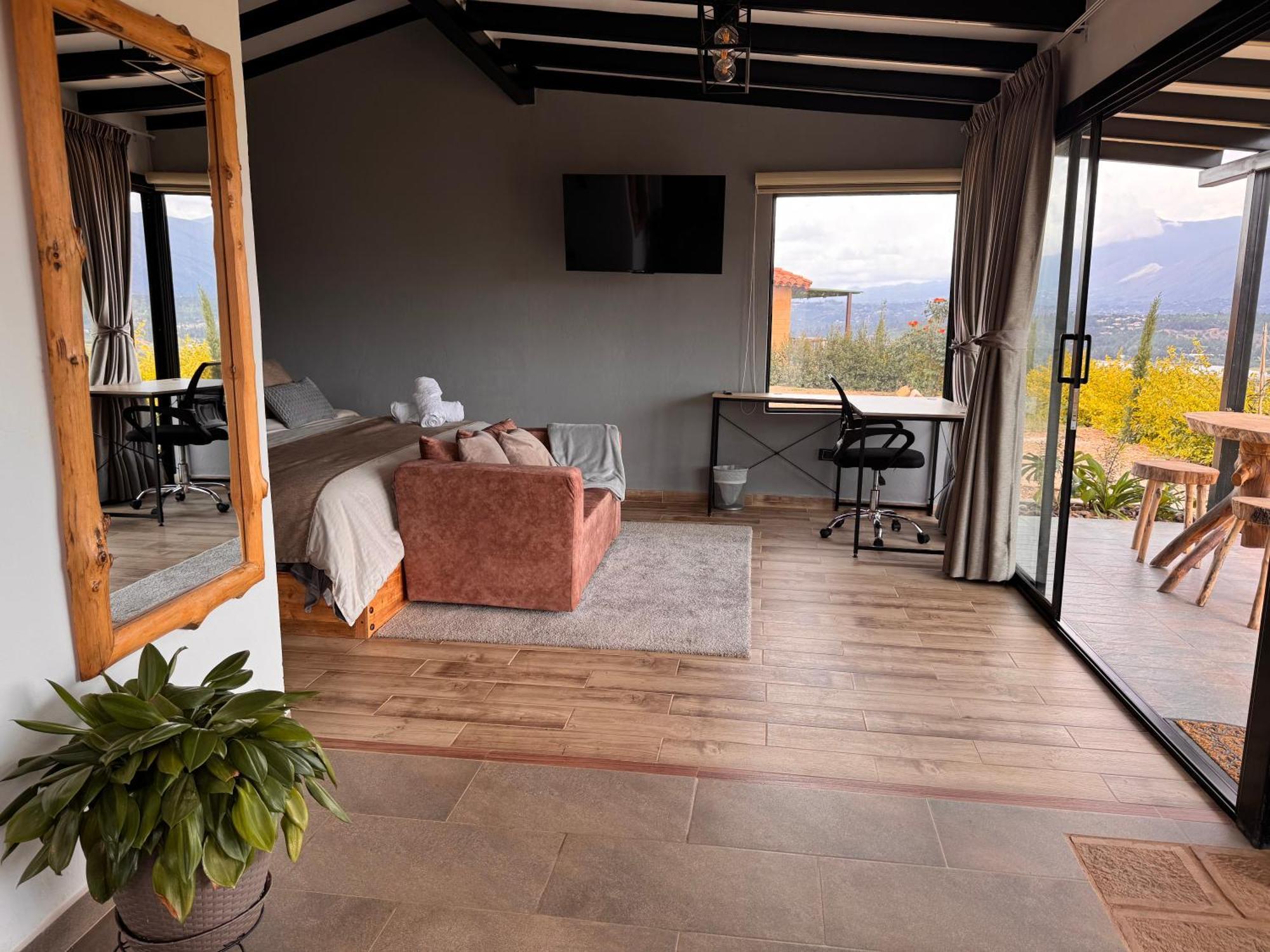 Glamping La Luna Mirador Jarana Villa De Leyva Exterior foto